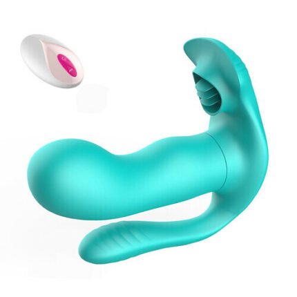 Joyvibetoys 3 in 1 Anal Vibrator Butt Plug With 9 Frequency Vibration