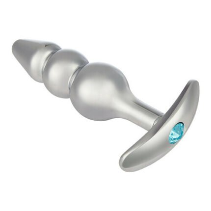 Joyvibetoys Power Aluminium Jewelled Butt Plug 3.9 inch