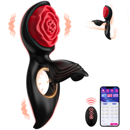 Joyvibetoys Wizard APP Control 7 Vibrating Cock Ring